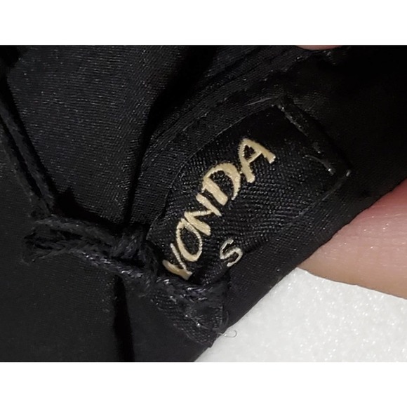 NWT Vonda Solid Black Long Sleeve Short Dress - Small - Picture 6 of 6